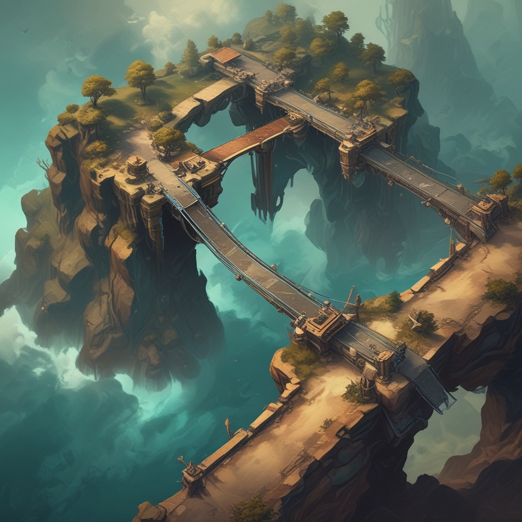 ARAM map, a bridge in the Howling Abyss